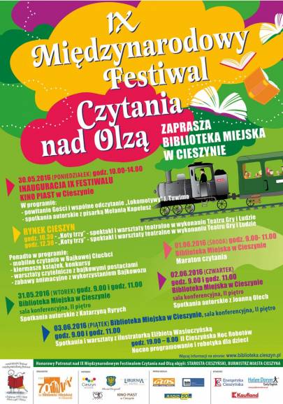 IX Międzynarodowy Festiwal Czytania nad Olzą - Kino Piast